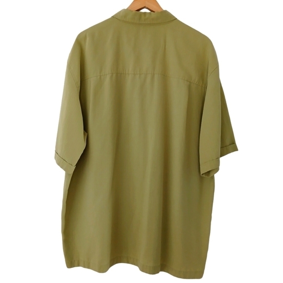 REI Shirt Camp Relaxed Fit Textured Fabric Pocket Button Down Casual Oversized - Picture 5 of 11